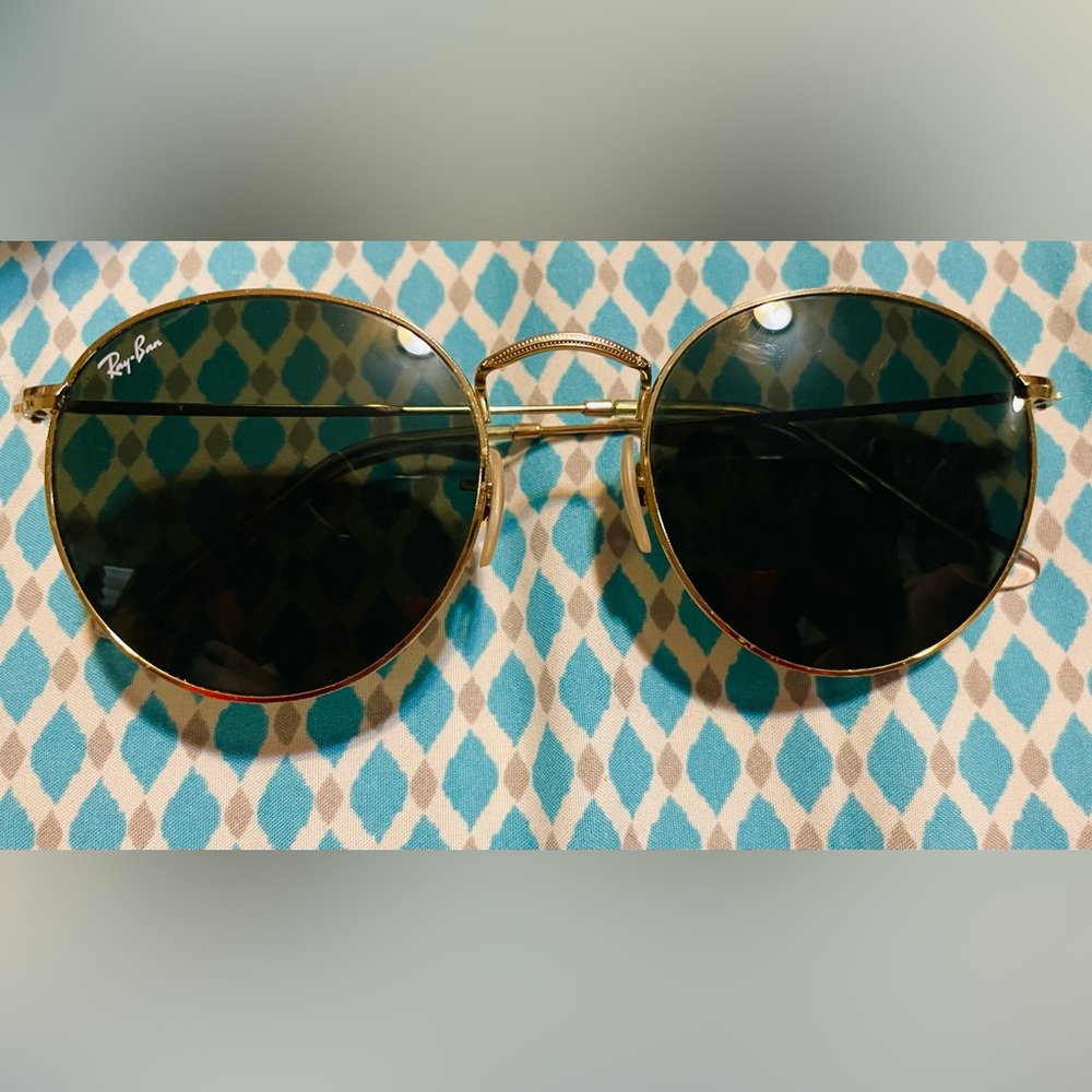Ray Ban 3447 Round Metal 001 53 21 145 3N